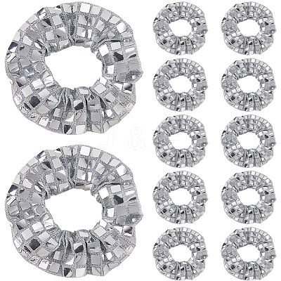 Polyester Elastic Hair Accessories AJEW-WH20072-03B-1