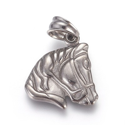 Tarnish Resistant 304 Stainless Steel Pendants STAS-E449-18P-1