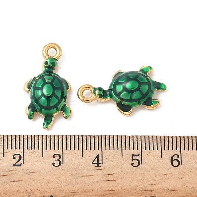 304 Stainless Steel Enamel Pendants STAS-I351-22G-01-1