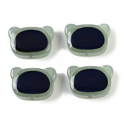 Two Tone Glass Mood Beads GLAA-Z007-09E-1