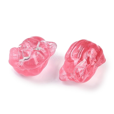 Transparent Spray Paint Glass Beads X1-GLAA-H035-01H-1