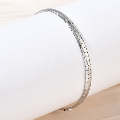 304 Stainless Steel Link Chain Bracelets for Women BJEW-Z178-11P-1