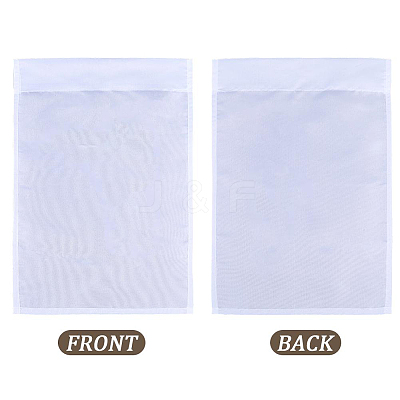 Polyester Blank Garden Flag AJEW-CP0009-54B-1
