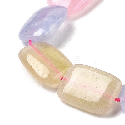 Natural Dyed Malaysia Jade Beads Strands G-B137-B02-01D-1