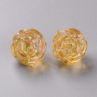 Transparent Acrylic Beads LS-TACR-S154-31C-919-1