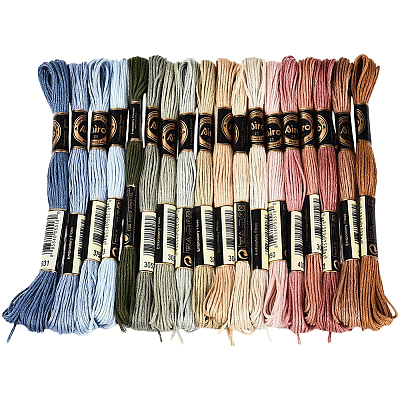 Polyester Embroidery Threads OCOR-WH20074-13B-05C-1