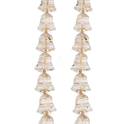 Czech Pressed Glass Beads GLAA-I061-36B-1