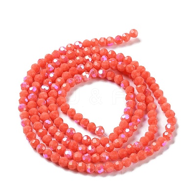 Opaque Glass Beads Strands EGLA-A035-P3mm-L34-1