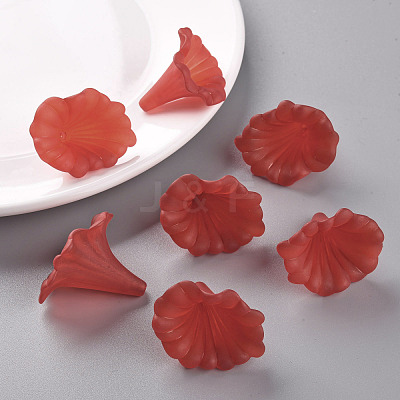 Transparent Acrylic Beads X-BSF796-C12-1