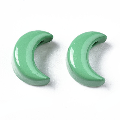 Spray Painted Brass Charms KK-Q252-005C-1