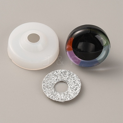 Plastic Doll Eyes DIY-WH0399-03F-1