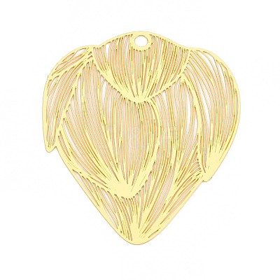 Brass Big Pendants KKC-T003-41G-1