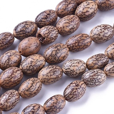 Buddhism Mala Beads Jewelry Findings X-WOOD-S033-14-1