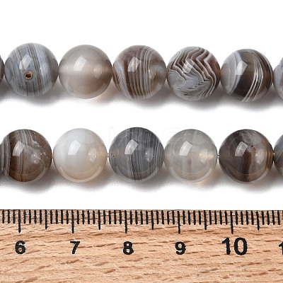 Natural Botswana Agate Beads Strands G-H334-A01-03-1