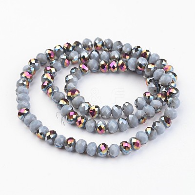 Electroplate Glass Beads Strands EGLA-P018-6mm-H07-1A-1