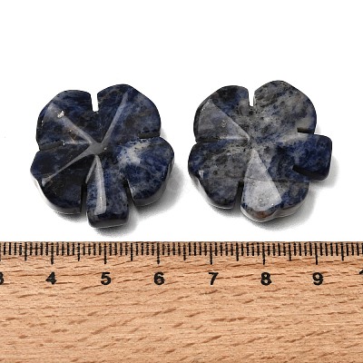 Natural Sodalite Carved Clover Display Decorration GG-CBA6D08-D03-1