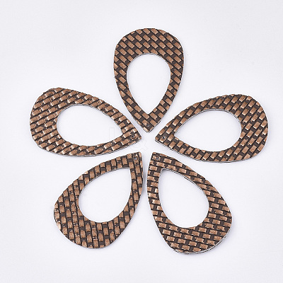 PU Leather Big Pendants LS-FIND-S300-41D-1