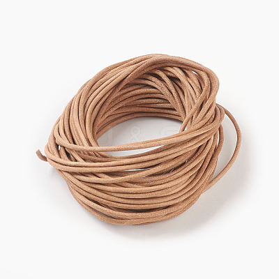Cowhide Leather Cord WL-F009-A-2mm-1