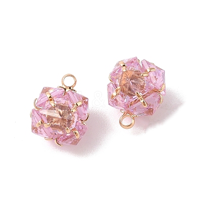 Glass Charms KK-B100-50G-01-1
