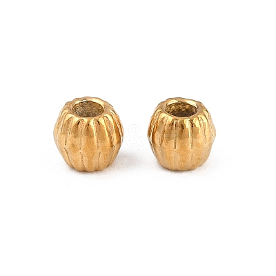 304 Stainless Steel Beads STAS-D394-02E-G-1