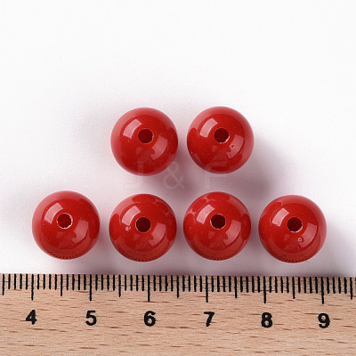 Opaque Acrylic Beads MACR-S370-C12mm-A14-1