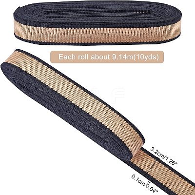 Polyester Braid Ribbon OCOR-WH0068-31B-1