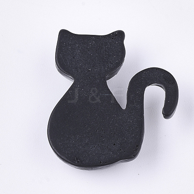Resin Kitten Cabochons CRES-T010-104A-1