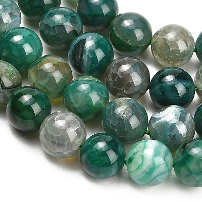 Natural Dragon Veins Agate Beads Strands GG-L001-L01-01E-1
