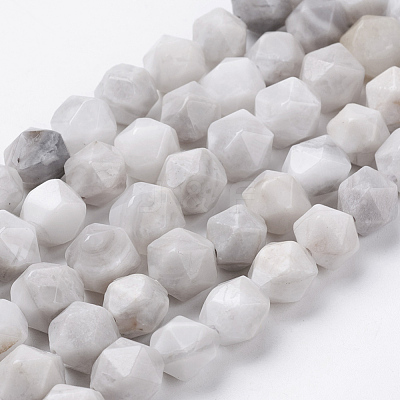 Natural White Crazy Lace Agate Beads Strands G-J376-14-10mm-1