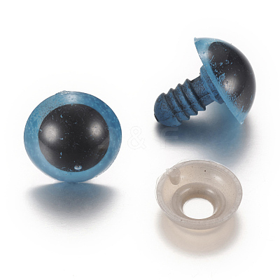 Craft Plastic Doll Eyes Stuffed Toy Eyes DIY-R039-8mm-04-1