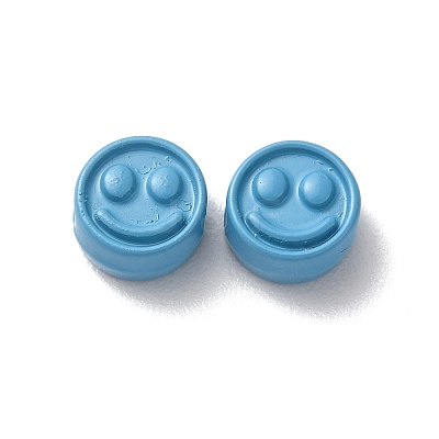 Spray Painted Alloy Beads PALLOY-M215-16F-1