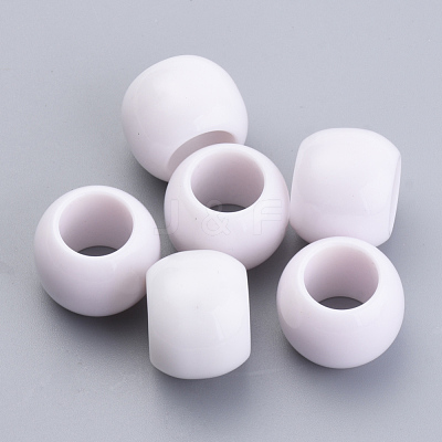Opaque Acrylic Beads SACR-S300-15A-01-1