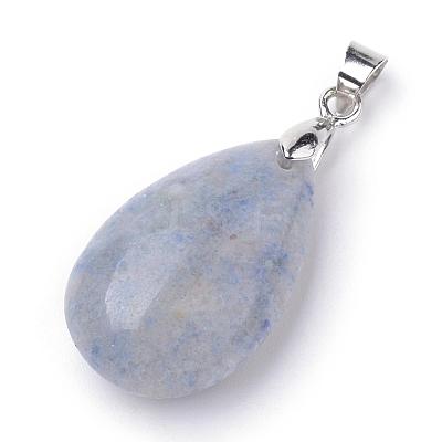 Natural Quartz Pendants G-S243-18-1