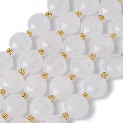 Natural Quartz Crystal Beads Strands G-C116-A186-01-1
