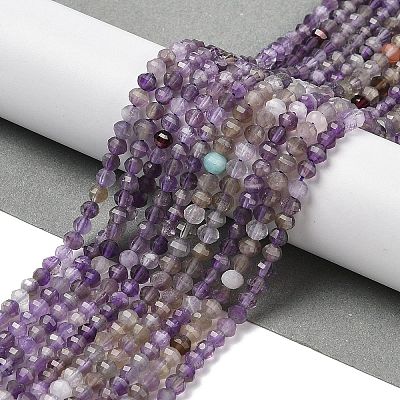 Natural Amethyst Beads Strands G-G189-A01-01-1