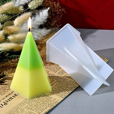 DIY Hexagon Aromatherapy Candle Silicone Molds LS-DIY-A053-27B-1
