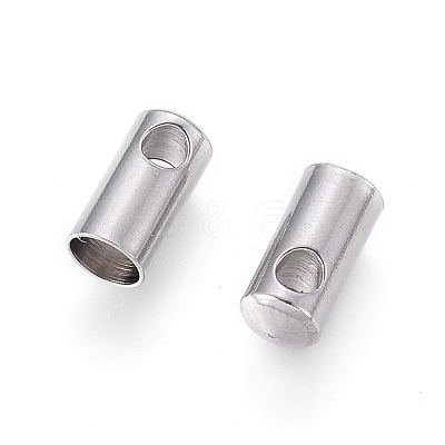 Tarnish Resistant 304 Stainless Steel Cord Ends STAS-K190-01G-P-1