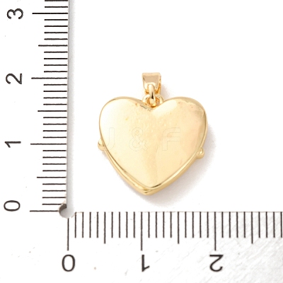 Mother's Day Brass Micro Pave Cubic Zirconia Pendants CU-H001-02H-G-1