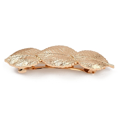Alloy with Iron Clip Hair Barrettes LS-PHAR-G014-01B-G-1