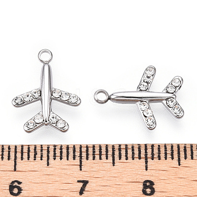 304 Stainless Steel Charms STAS-T064-27P-1