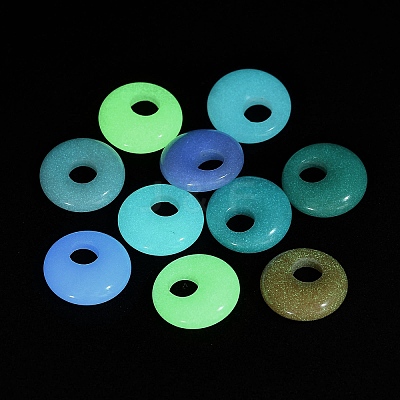 Synthetic Noctilucent Stone/Luminous Stone Pendants G-Z054-01A-1