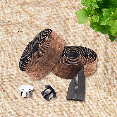 PU Leather Bicycle Handlebar Tape AJEW-WH20042-60A-1