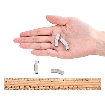 304 Stainless Steel Bayonet Clasps STAS-UN0012-69-1