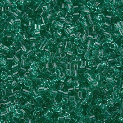 Transparent Glass Cylinder Beads SEED-S047-I-001-1