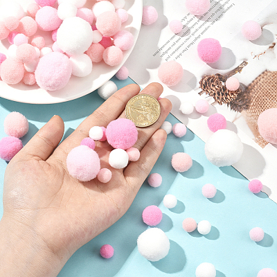 3 sets Polyester Ball Decoration DIY-SC0031-26D-1