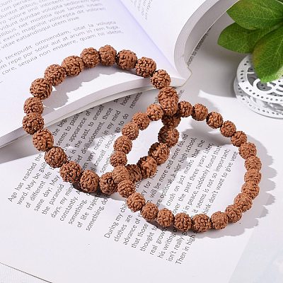 Mala Beads Bracelet BJEW-JB08258-1