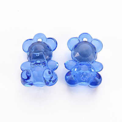 Transparent Acrylic Pendants TACR-S151-01B-750-1