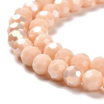 Opaque Glass Beads Stands LS-EGLA-A035-P6mm-B05-1