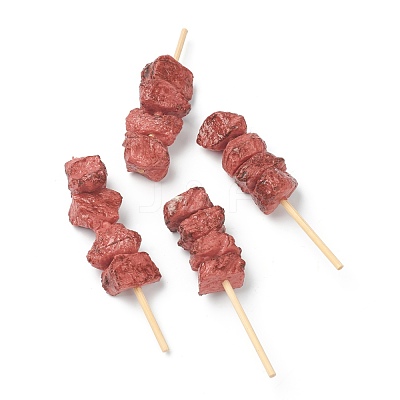 Imitation Food Resin Barbecue Skewer Model Toy RESI-O008-07-1