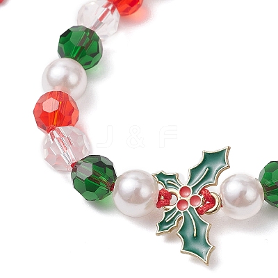 Glass Bracelets BJEW-JB12438-01-1